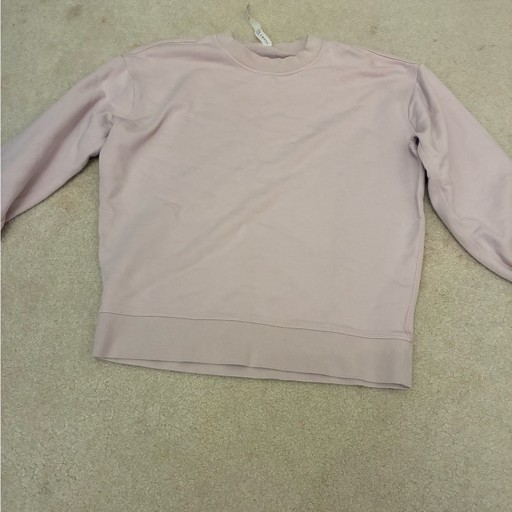 lululemon Soft Pink Crewneck